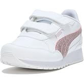 PUMA Unisex-Child ST Runner V4 Glitter Hook and Loop Shoes