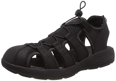 skechers men's closed toe sandals