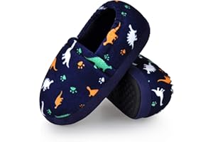 FUPPIA Kids Slippers Boys Anti Skid Rubber Sole Indoor Outdoor Shoes