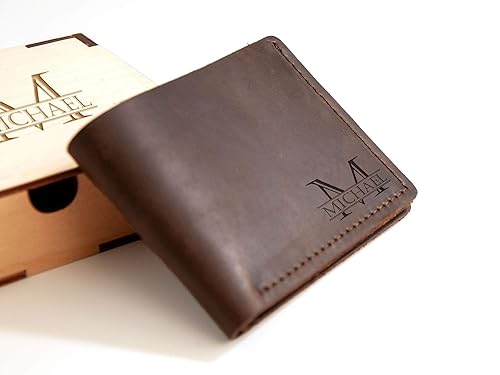 personalized leather gifts for him