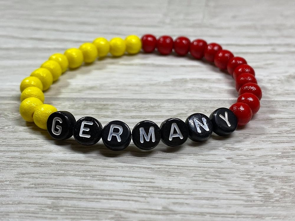 Fanartikel Fußball Fan Artikel EM Euro 2021 Flagg Armband Deutschland