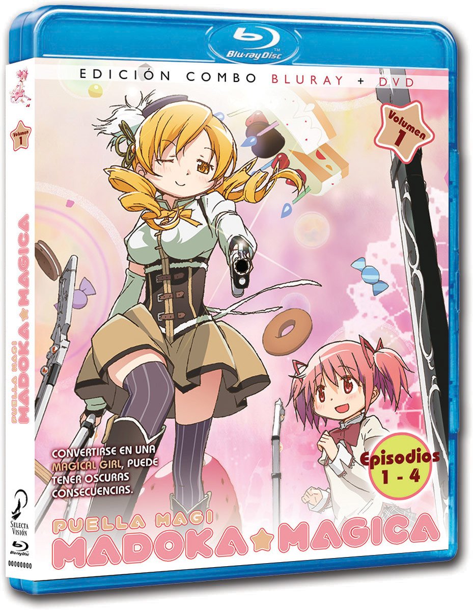 Madoka Magica Komplettbox Blu Ray
