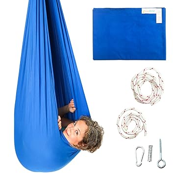 Amazon.com: Sensory Doorway Swing by DreamGYM - Therapy ...