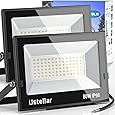 Ustellar 3 Pack 55W LED Flood Light Outdoor, 5500LM Exterior Security - View #2