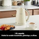 Morphy Richards Hive Kettle 1.5L Easy Fill 3KW Rapid Boil Cream view 3
