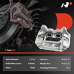 A-Premium Disc Brake Caliper Assembly Compatible
