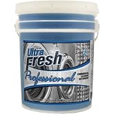 Ultra Fresh Professional Commercial Laundry Detergent, 5 Gallon, 640 Loads | Easy Dispensing Pump for All Machine Types Including HE, Up to 640 Loads per Bucket for High-Volume Home &amp; Commercial Washing