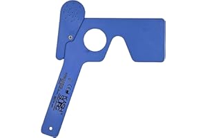 KASHSURG PROFESSIONAL MEDICAL PRODUCTS Ophthalmic Eye Occluder for Ophthalmologists, Optometrists and Orthoptists Eye Exam Tool (Blue)