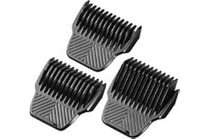 WUSUKER 3 Pack Guards for Manscaped Lawn Mower 5.0 Ultra - Adjustable Lawn mower 5.0 Trimmer Guards with Organizer, 7 Cutting Lengths from 1/18"-1/2" Fit for Manscaped Lawn Mower 5.0 Trimmer Guards