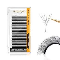 NAGARAKU 6D W Shape Eyelash Extension Supplies