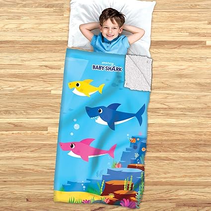 baby shark sleeping bag