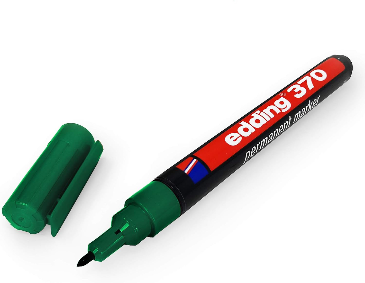 Edding 370 Permanent Marker Pen 1mm Bullet Tip Green