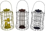 Selections Squirrel Proof Hanging Wild Bird Feeders Nut Seed Fat Ball Cage Pack view 1