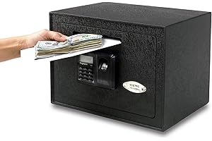Viking Security Safe VS-25DBLX Heavy Duty Depository Biometric Safe Fingerprint Small Drop Slot