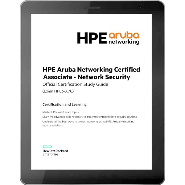 Amazon.com: HPE Aruba Networking Certified Network Security