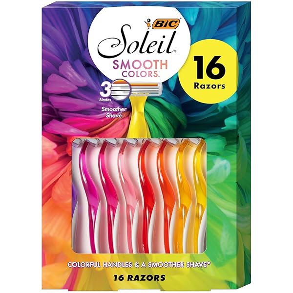 BIC SOLEIL COLOR COLLECTION WOMEN’S RAZORS (16 COUNT)