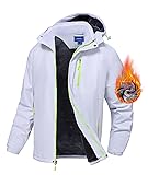 Zoofly Ski Jackets for Men Durable Windproof Winter