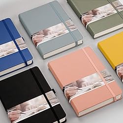 EMSHOI Dotted Notebook - 256 Pages A5 Bullet Dotted