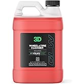 3D GLW Series Wheel & Tire Cleaner – Deep Cleaning All-in-One Formula | Removes Brake Dust, Grime, Tire Browning | Safe on All Wheels | DIY Car Detailing |64 oz