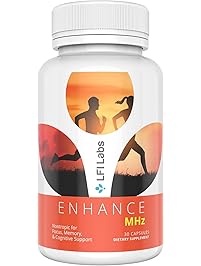 Natural Energy Brain Booster Supplement &ndash; Active Focus, Anxiety Relief, Memory Support - St. John&rsquo;s Wort, L-Glutamine, Ginkgo Biloba, More - for Students, Adults, Kids &ndash; Nootropic Smart Drug