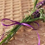 Vaessen Creative Satin Ribbon Lilac 6mm x 10m Double-Sided Craft Ribbon view 7