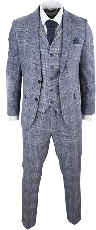 costume 3 pièces bleu marine