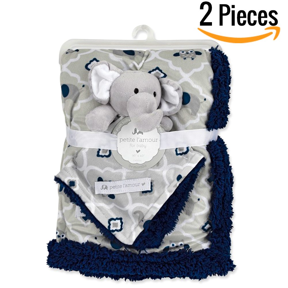 baby blanket with neck pillow