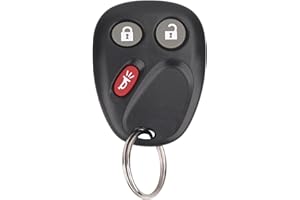 Vurkcy Key Fob Replacement for 2003-2006 Chevy Silverado Suburban Avalanche Tahoe SSR Equinox/ 03-06 Gmc Sierra Yukon XL/ 03-06 Hummer H2/ 04-07 Saturn Vue/ 03-06 Escalade Car Keyless, LHJ011, 3 Btn