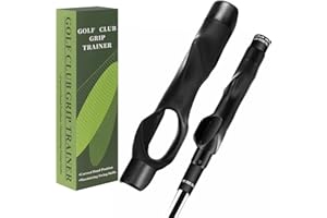 DIFFUSE PETRICHOR Golf Grip Trainer,Golf Aid Training,Right Handed Golf Grip Trainer,Grip Trainer Golf Club to Help Train Correct Hand Position