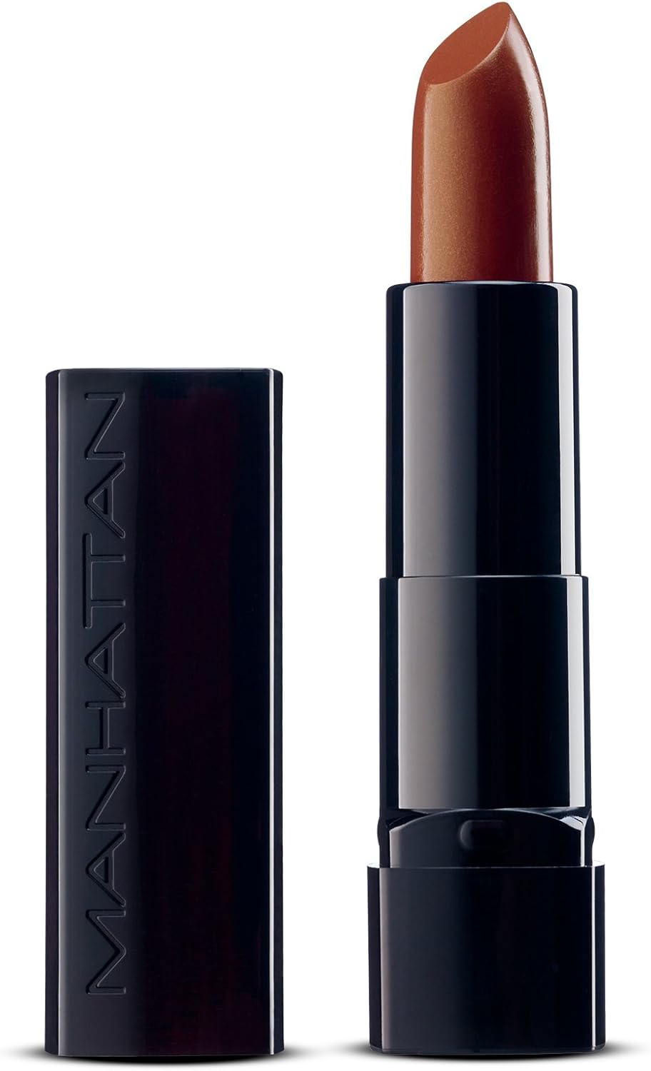 Manhattan All In One Lipstick Shimmering Lipstick for Long Lasting Shine and Intense Colour Crushed Cinnamon 320 1 x 4.5 g