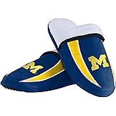 FOCO Michigan Wolverines NCAA Mens Sherpa Slide Slippers - L