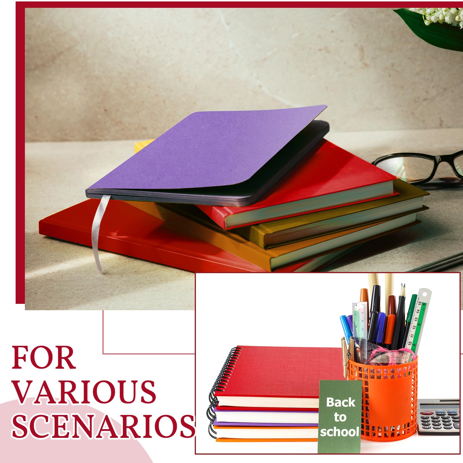 Seajan 32 Pcs Christmas 50 Pt 11'' x 8.5'' Assorted Colored Chipboard Sheets Thick Book Board Heavy Duty Cardboard for Crafts Kraft Board Book Binding Cover for Stamp Crafts Supplies(Multi Colors)