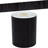 Teacher Created Resources Black Wood Straight Rolled Border Trim - 50ft - Decorate Bulletin Boards, Walls, Desks, Windows, Doors, Lockers, Schools, Classrooms, Homeschool &amp; Offices
