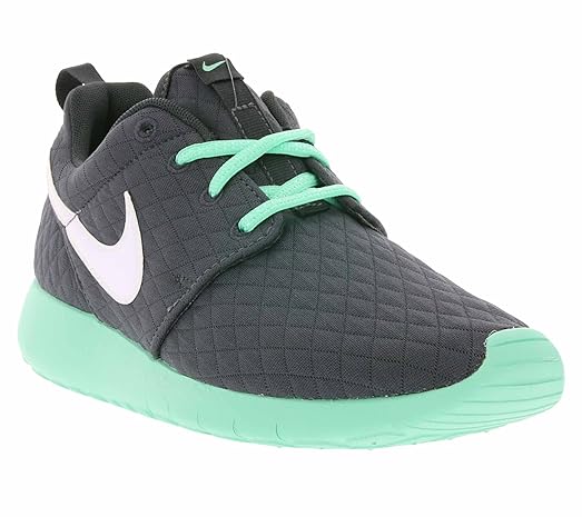 nike roshe black green