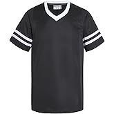Pullonsy American Football Jerseys for Men Unisex Replica Plain Workout Sport Game Shirts Casual Outwear