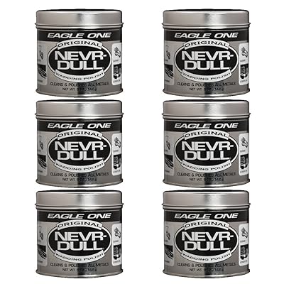 Eagle One E111035605-CASE NevR-Dull Wadding Polish, 5 oz, 6-Pack, 5. Fluid_Ounces