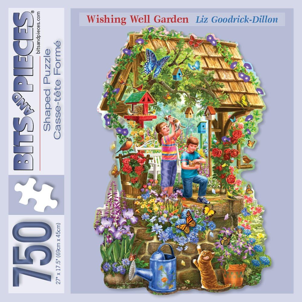Bits and Pieces 750 Piece Shaped Jigsaw Puzzle for Adults Wishing