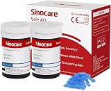 sinocare Blood Glucose Test Strips 50 & Lancing Devices 50 No Code