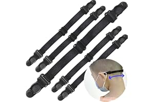 Komoko Face Mask Holder (1 Pack) Ultra-Light and Breathable Mask Ear Saver with Adjustable Gripper, Comfortable Mask Strap, Wear It in Multiple Ways, Reusable Mask Extenders/Ear Savers