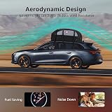 Sailnovo Car Roof Bag 20 Cubic Feet Waterproof Roof Carrier Black view 5