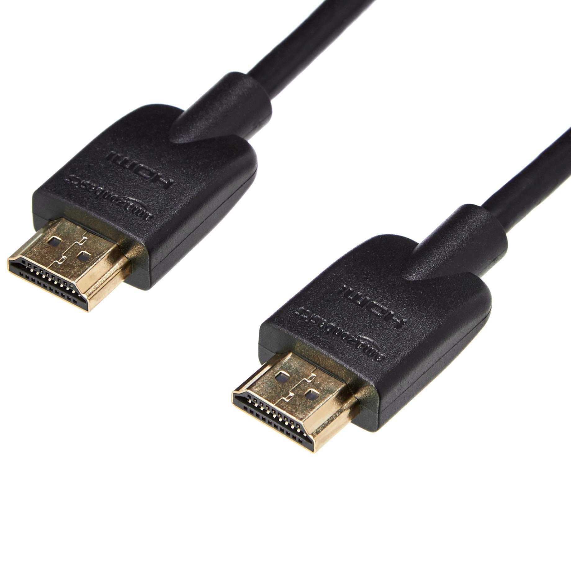 Amazon Basics Flexible HDMI to HDMI Cable, 0.3 m, Black