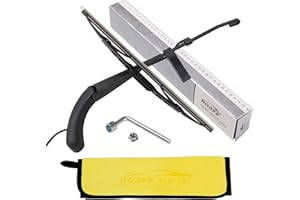 HODEE Rear Wiper Arm Blade Nut Set-Replacement for Ford Explorer 1998-2001,Mercury Mountaineer 1998-2001,Back Windshield Wiper Assembly with Window Wiper Cap Cover Accessories