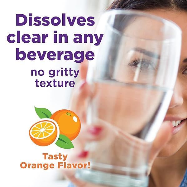 AMAZON BASIC CARE CLEARLAX POLYETHYLENE GLYCOL 3350 POWDER FOR SOLUTION, ORANGE FLAVOR, OSMOTIC LAXATIVE, STOOL SOFTENER, RELIEVES OCCASIONAL CONSTIPATION, 1.11 POUND (PACK OF 1)