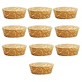 10Pcs Tapered Cork Plugs Wooden Wine Corks Stoppers