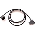 D-Tap P-Tap Male to Female Extension Power Cable 100cm 3.28ft for LED Light V-Mount Anton Bauer Battery
