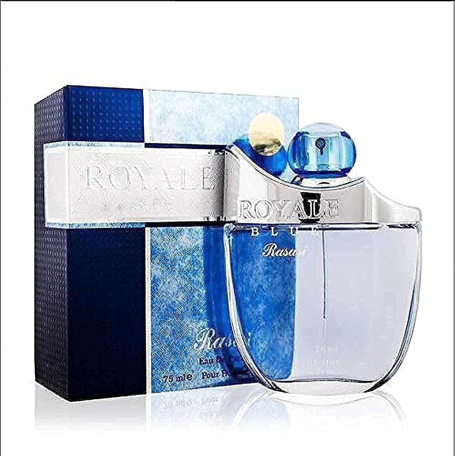 Royale blue pour homme Edp Spray 75ml Woody Floral Musk Men Collection by Al Rasasi