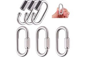 DELSWIN Heavy Duty Chain Link, Anti-Rust Quick Link Chain Connector