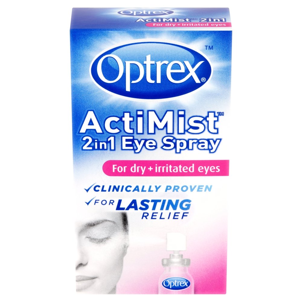 Optrex 2in1 Actimist Eye Spray for Itchy and Watery Eyes