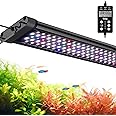 hygger Fully Customize LED Aquarium Light Daylight-Moonlight & 24/7 Mode, WRGB Full Spectrum 30-36 in Fish Tank Planted Light with in-line Remote, Auto On Off 8 Colors Adjustable Brightness