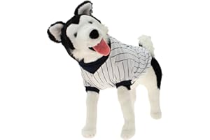 Sporty K9 MLB Baseball Striped Dog Jersey, New York Yankees X-Large